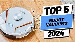 Top 5 BEST Robot Vacuums in (2024)