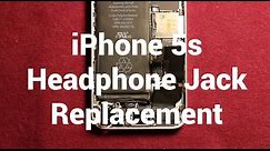 iPhone 5s Headphone Audio Jack Replacement How To Change