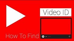 How To See YouTube Video ID On Pc