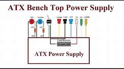 ATX Computer Bench Top Power Supply. - Step by step.
