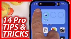iPhone Tips and Tricks Using the New iPhone 14 Pro Max or 14 Plus