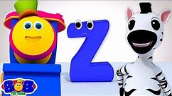 Letter Z Song, Z for Zebra, Learn Alphabets with Bob The Train