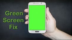 Samsung Galaxy Green screen Problem Fix (Green screen of death)