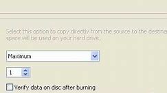 Copy or backup a dvd disc with nero express