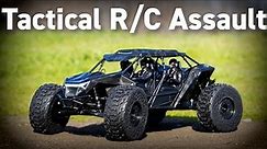 Arrma Fireteam 6S BLX Basher - Fast Attack R/C Military Vehicle