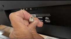 How to connect Coaxial Xfinity Cable Box to Vizio D Series Smart TV