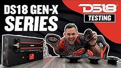 Ds18 Gen X Series ( Testing ) Car Audio Speakers