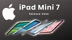Apple iPad Mini 7 Leaks and Rumors - UPCOMING NEW IPAD