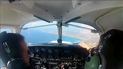 Landing in Naxos Greece