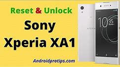 How to Hard Reset & Unlock Sony Xperia XA1
