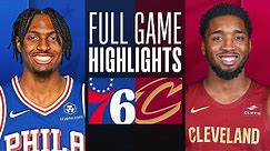 76ERS at CAVALIERS | FULL GAME HIGHLIGHTS | February 12, 2024