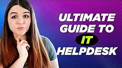 What does a Helpdesk Technician Do? | Salaries, Online Courses & Resources, Duties, Skills Needed