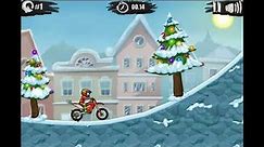 Cool Math Games Moto X3M Winter Gameplay