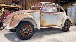 Test Fitting Chassis & Body | VW Beetle Restoration