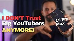 Dear YouTubers, Please Stop This - The iPhone 15 Buzz