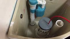 How to fix, repair and replace a broken toilet cistern flush push button pan leaking