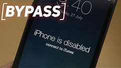 How to Bypass "iPhone is Disabled" On Any iPhone iOS 15, iOS 16, iOS 17, iOS 14