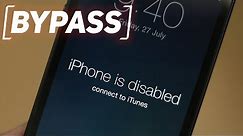 How to Bypass "iPhone is Disabled" On Any iPhone