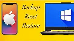 How to Factory Reset Your iPhone Without Losing Any Data | Backup Your iPhone To Windows PC for Free