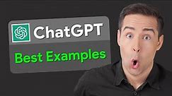 10 Best ChatGPT Examples, Prompts & Use Cases (Chat GPT Demo & Tutorial)