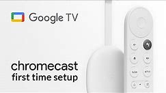 Setup Chromecast with Google TV with the Google Home App