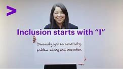 Inclusion Starts With I