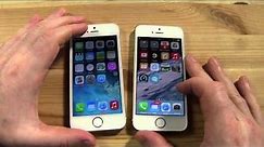 iPhone 5S Copy Comparison with Apple iPhone 5S original