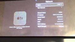 How to change the Password on your Apple TV wifi settings