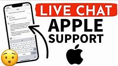 How to Live Chat with Apple Support or Apple Customer Care