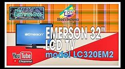 Emerson LC320EM2 LCD TV Obaid's electronics The Electronics Shop TV and electronics repair