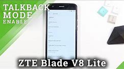 How to Enable TalkBack on ZTE Blade V8 Lite – Activate TalkBack