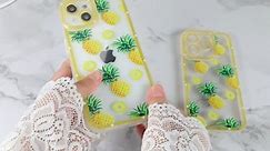 Yellow Pineapple TPU Case for iPhone 14