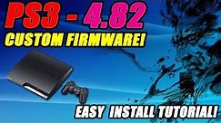 PS3 Install Custom Firmware On 4.82! Easy Install Tutorial! Ferrox!