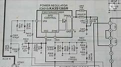 Samsung CRT tv STR KA3S1265R SMPS Power Supply Circuit Diagram