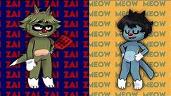 Zai Zai Zai + Meow Meow Meow | Oggy & Jack | Filler + Tweening Test