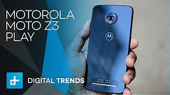 Motorola Moto Z3 Play - Hands On Review