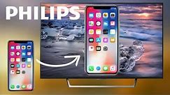 How To Mirror Your iPhone to a Phillips TV