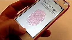 Apple iPhone 5s Touch ID parmak izi