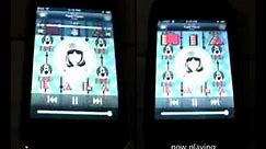 2nd Generation iPod touch Speakers demoed