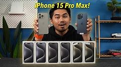 Unboxing iPhone 15 Pro Max Berharga RM60,000 di Malaysia!