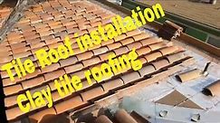 Tile Roof Installation , 2 piece Clay Tile Roofing