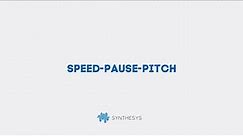 How to Change Speed, Pause and Pitch AI Humans - Synthesys AI Studio