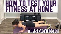 BEST FITNESS TESTS At Home | How To Test Strength & Cardio