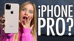 iPhone 11 Pro?!