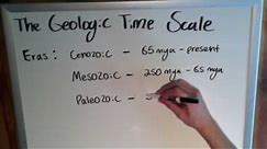 The Geologic Time Scale - the Basics of Geology