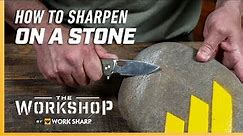 How To Sharpen a Knife with a Stone - Can you sharpen a knife on a rock?