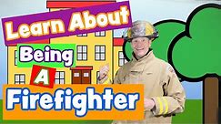Learn To Be A Firefighter Tommy Flames - Toddler Firefighter Videos - Learning Videos For Toddlers
