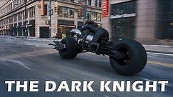 The Dark Knight Rises - Catwoman on Batman's Motorcycle. Batpod [HD] Motorcycle Full Scene