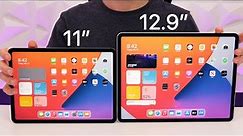 11-inch vs 12.9-inch M1 iPad Pro (2021) - Unboxing & Comparison!