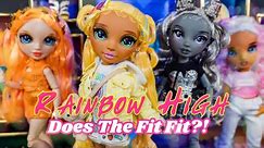 Does The Fit Fit: Rainbow High Sunny & Luna Madison Twins | Color & Create